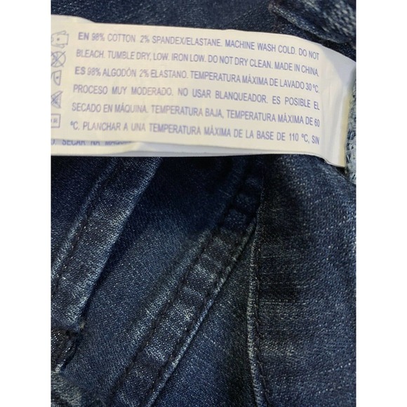 Womens Jean Shorts Size 26 Stretch Mom Denim 9" Rise EUC Forever 21 - Picture 12 of 12